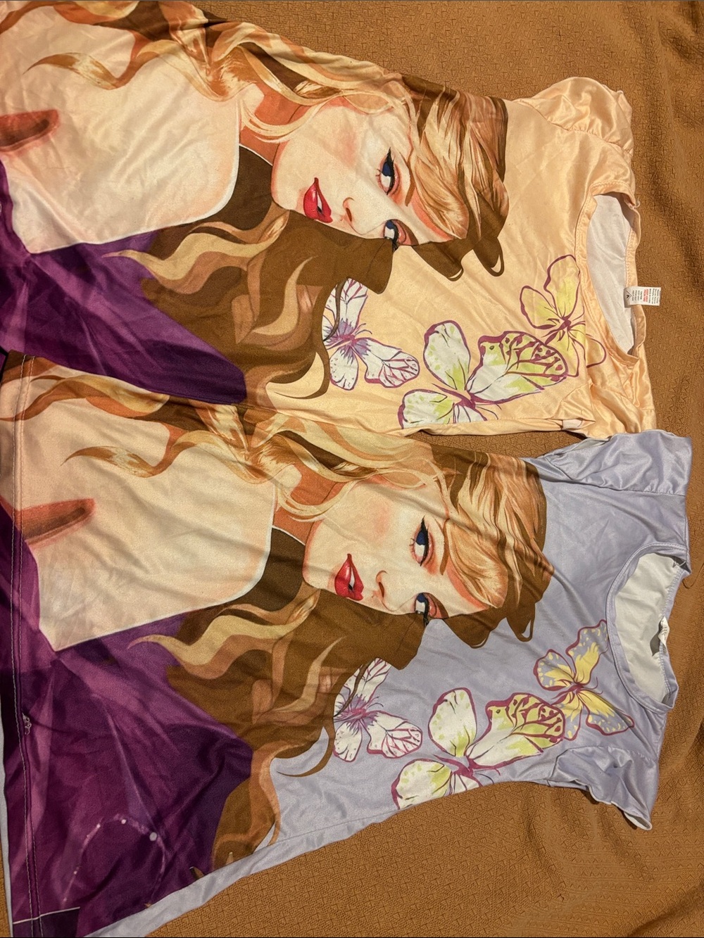 Taylor Swift girls pajamas bundle of 2